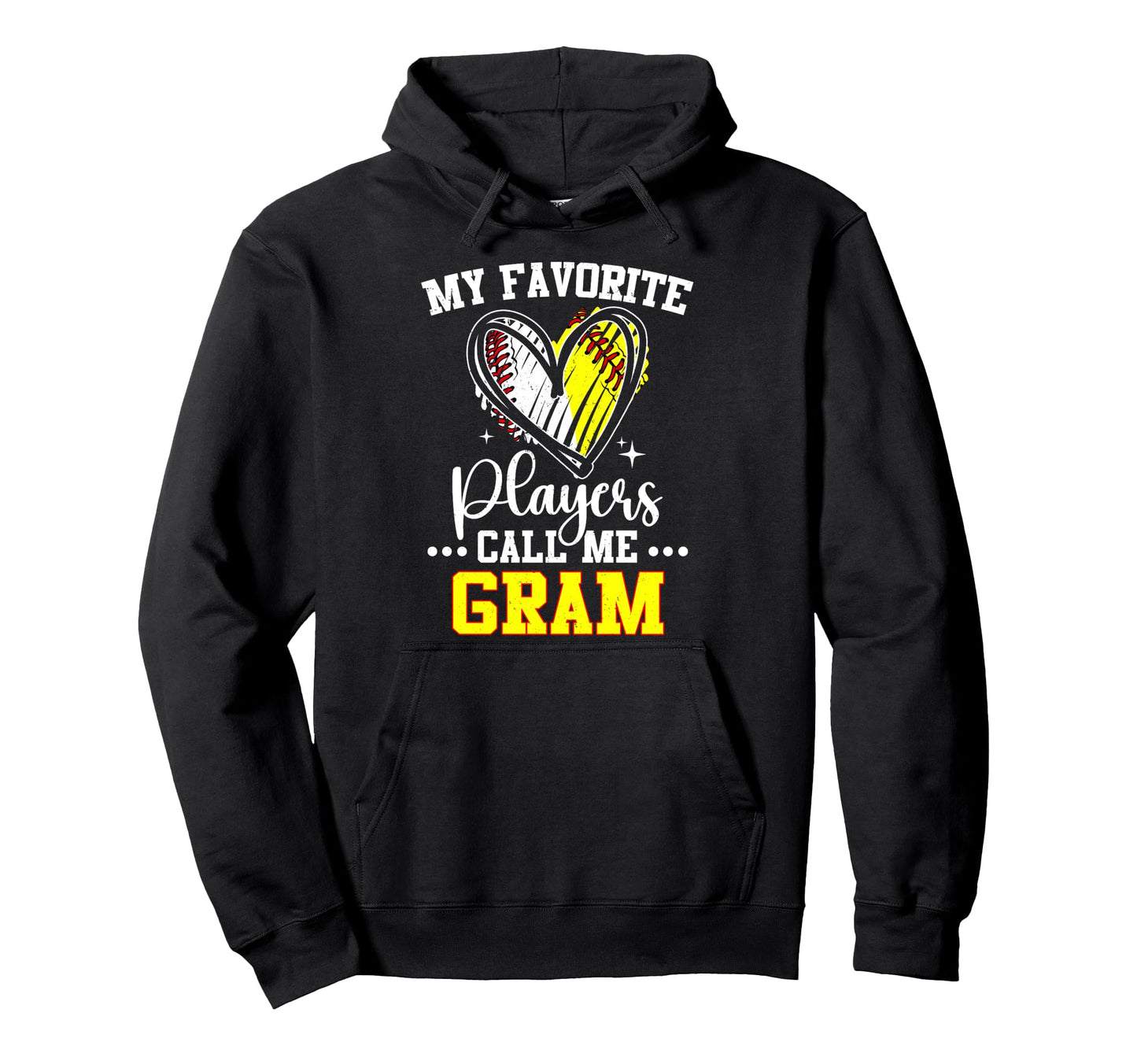 My Favorite Baseball Softball Players Hoodie - Graphic Print Men Women - T-Shirt, Sweatshirt, Hoodie