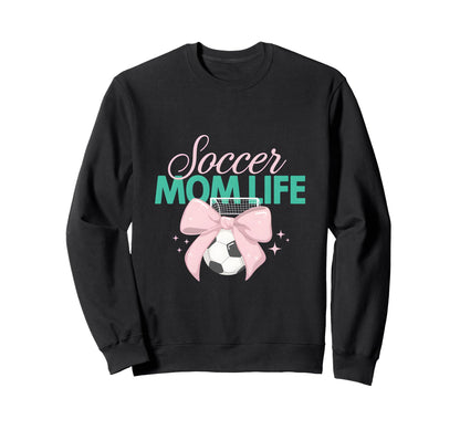 Soccer Mom Life Match Day Sweatshirt - Casual Everyday Wear for Adults - T-Shirt, Sweatshirt, Hoodie