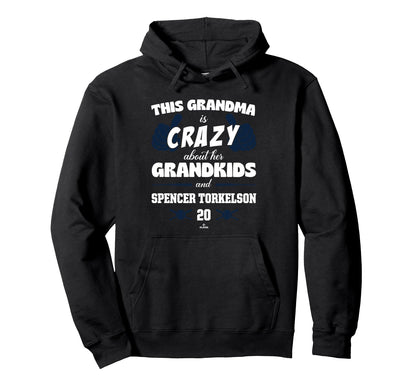 Grandma Crazy Spencer Torkelson Detroit Hoodie - Unique Graphic Men Women - T-Shirt, Sweatshirt, Hoodie
