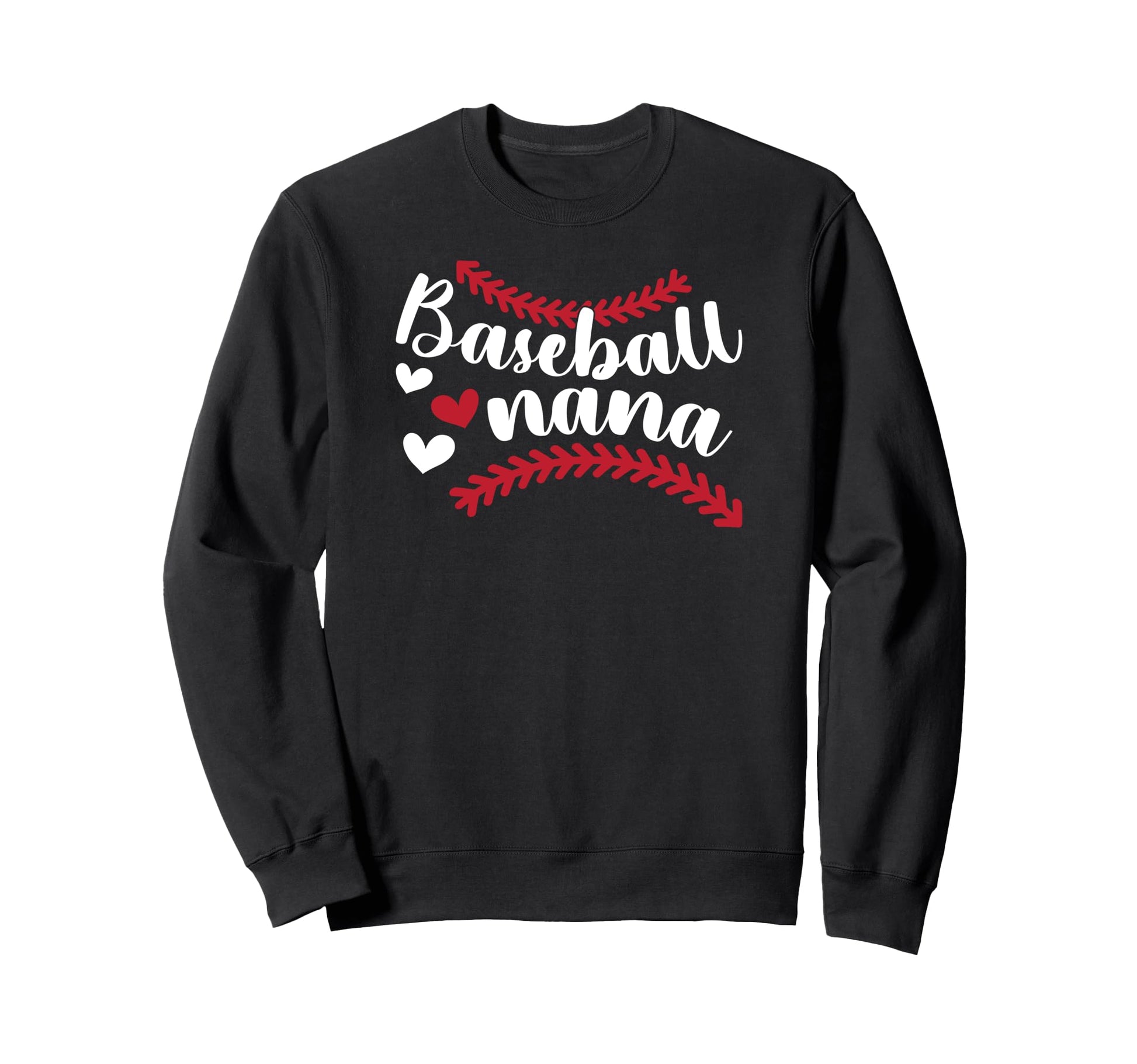 Baseball Nana Grandma Proud Nana Sweatshirt - Graphic Print Unisex - T-Shirt, Sweatshirt, Hoodie