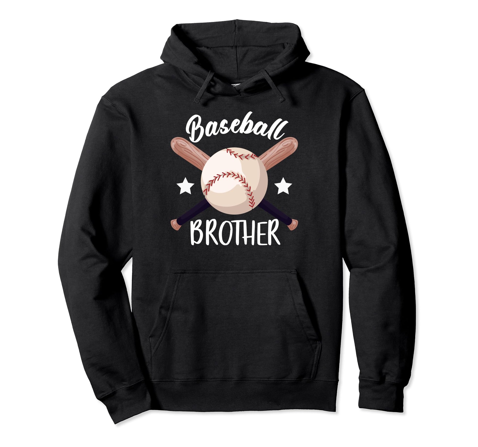 Baseball Brother Batter Sport Hoodie - Custom Art Print for Adults - T-Shirt, Sweatshirt, Hoodie