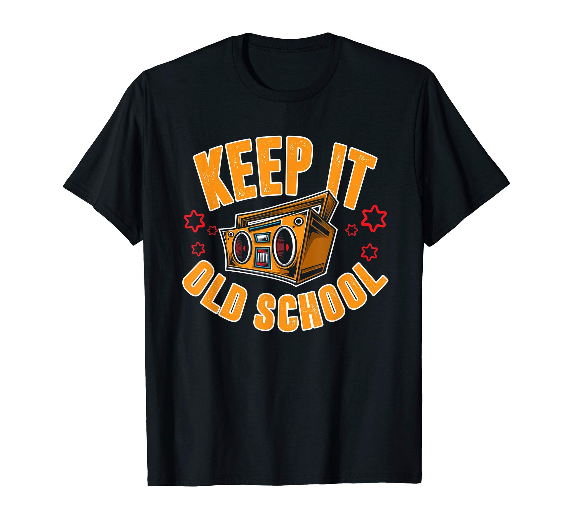 Keep It Old School Hip Hop Music Radio T-Shirt - Unique Graphic Unisex - T-Shirt, Sweatshirt, Hoodie