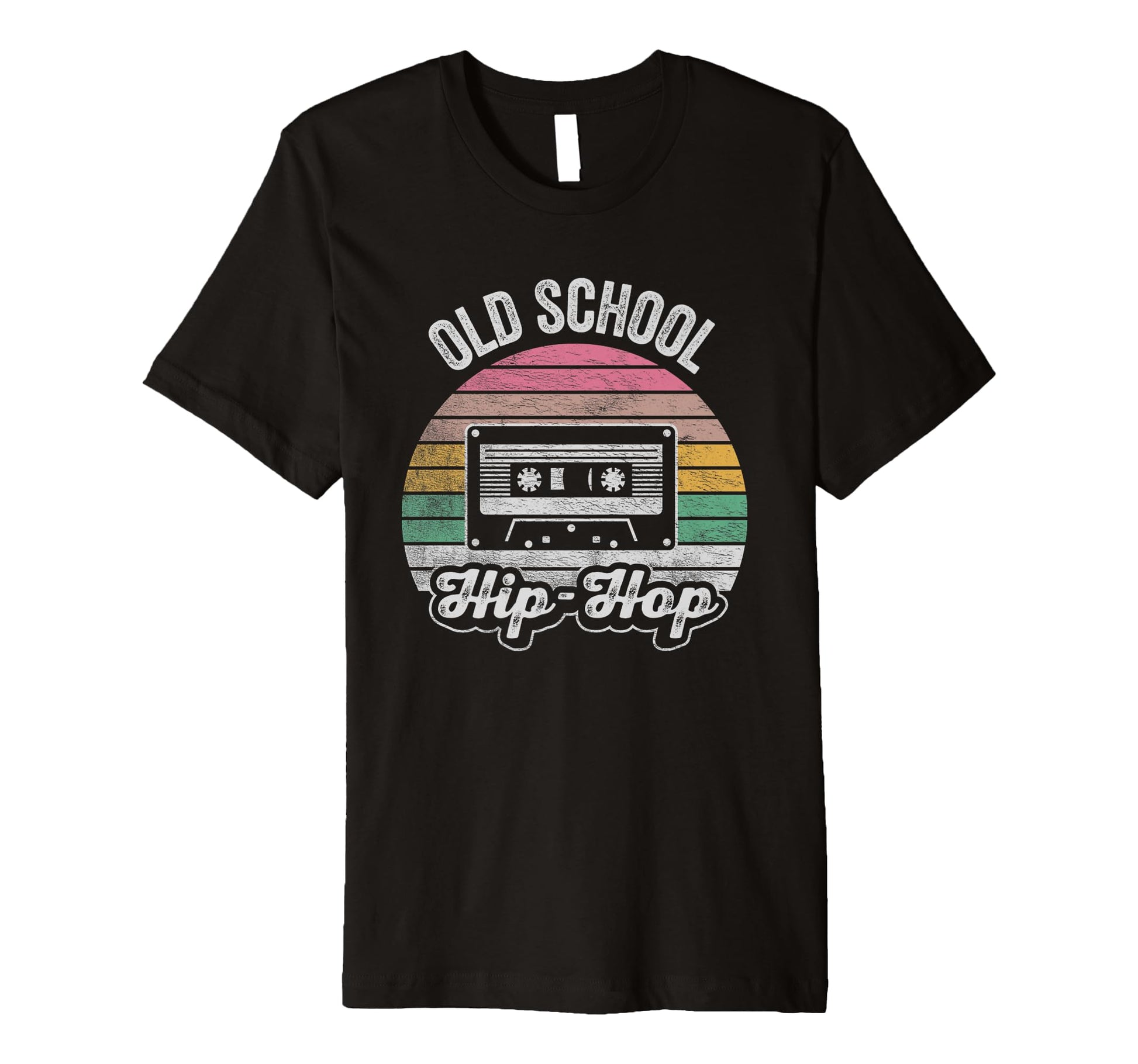 Old School Hip Hop Cassette Tape T-Shirt - Custom Art Print for Adults - T-Shirt, Sweatshirt, Hoodie