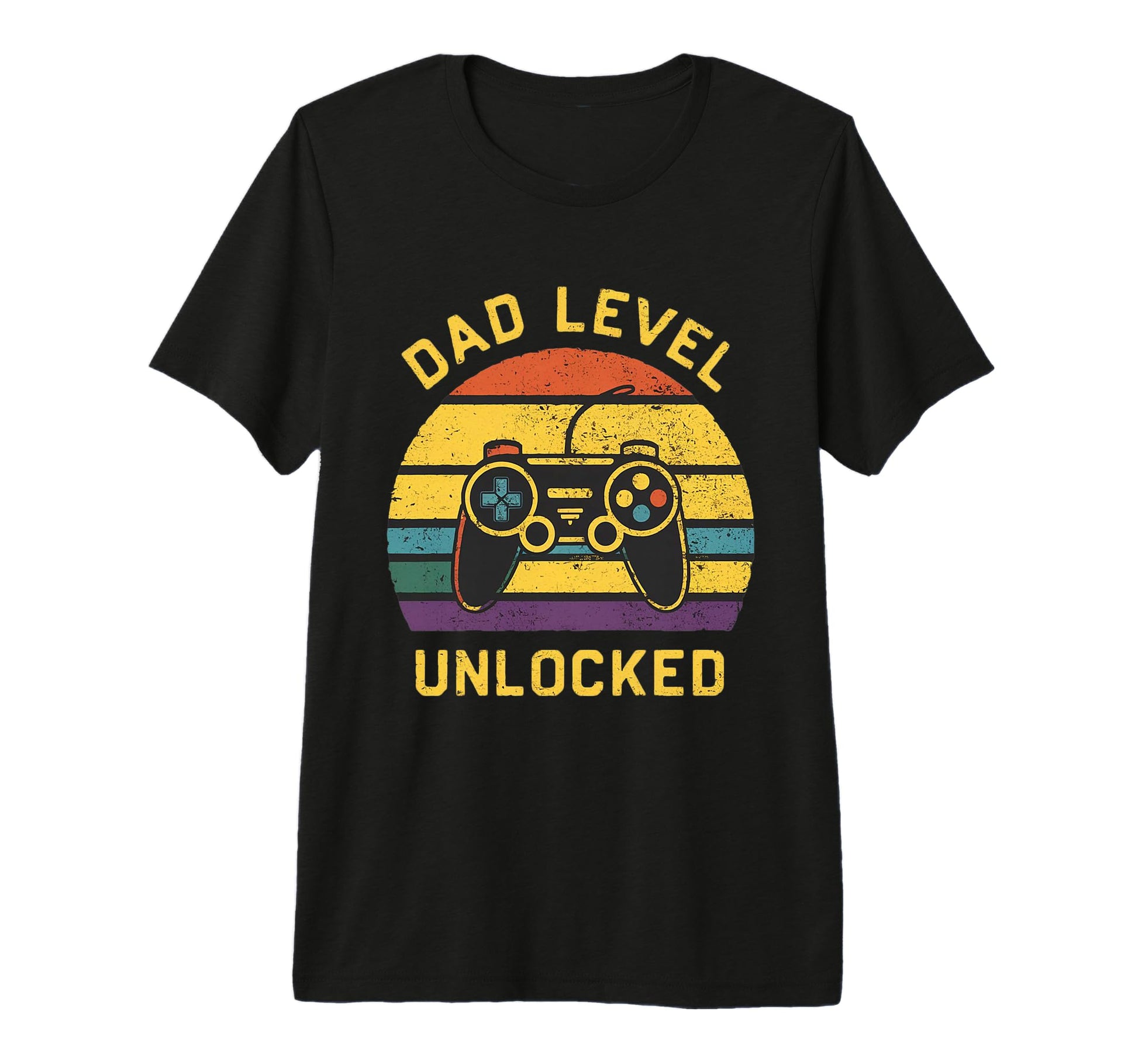 Dad Level Unlocked Funny New Dad Gifts T-Shirt - Unique Graphic Unisex - T-Shirt, Sweatshirt, Hoodie