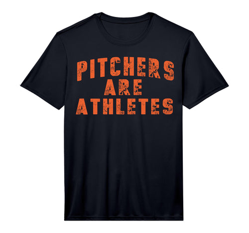 Mens Baseball Pitchers Are Athletes T-Shirt - Custom Art Print Men Women - T-Shirt, Sweatshirt, Hoodie