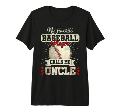 My Favorite Baseball Player Calls Me T-Shirt - Minimalist Print Men Women - T-Shirt, Sweatshirt, Hoodie