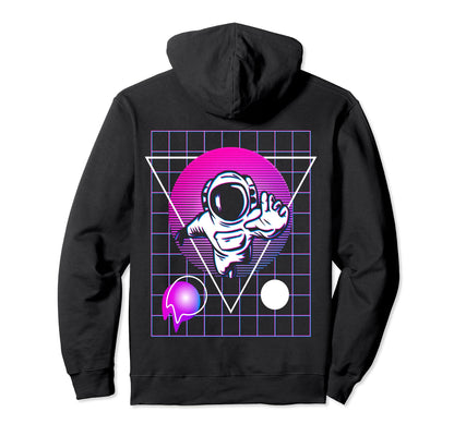 Astronaut Space Glitch Vaporwave Hoodie - Streetwear Style Unisex - T-Shirt, Sweatshirt, Hoodie