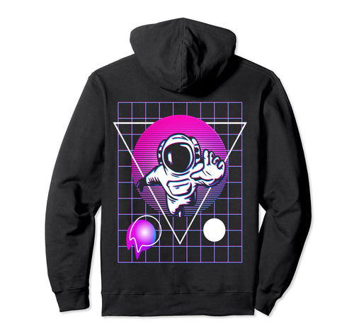 Astronaut Space Glitch Vaporwave Hoodie - Streetwear Style Unisex - T-Shirt, Sweatshirt, Hoodie