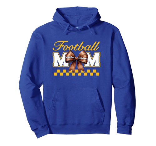 Game Day Royal Blue Yellow Hoodie - Casual Everyday Wear Men Women - T-Shirt, Sweatshirt, Hoodie