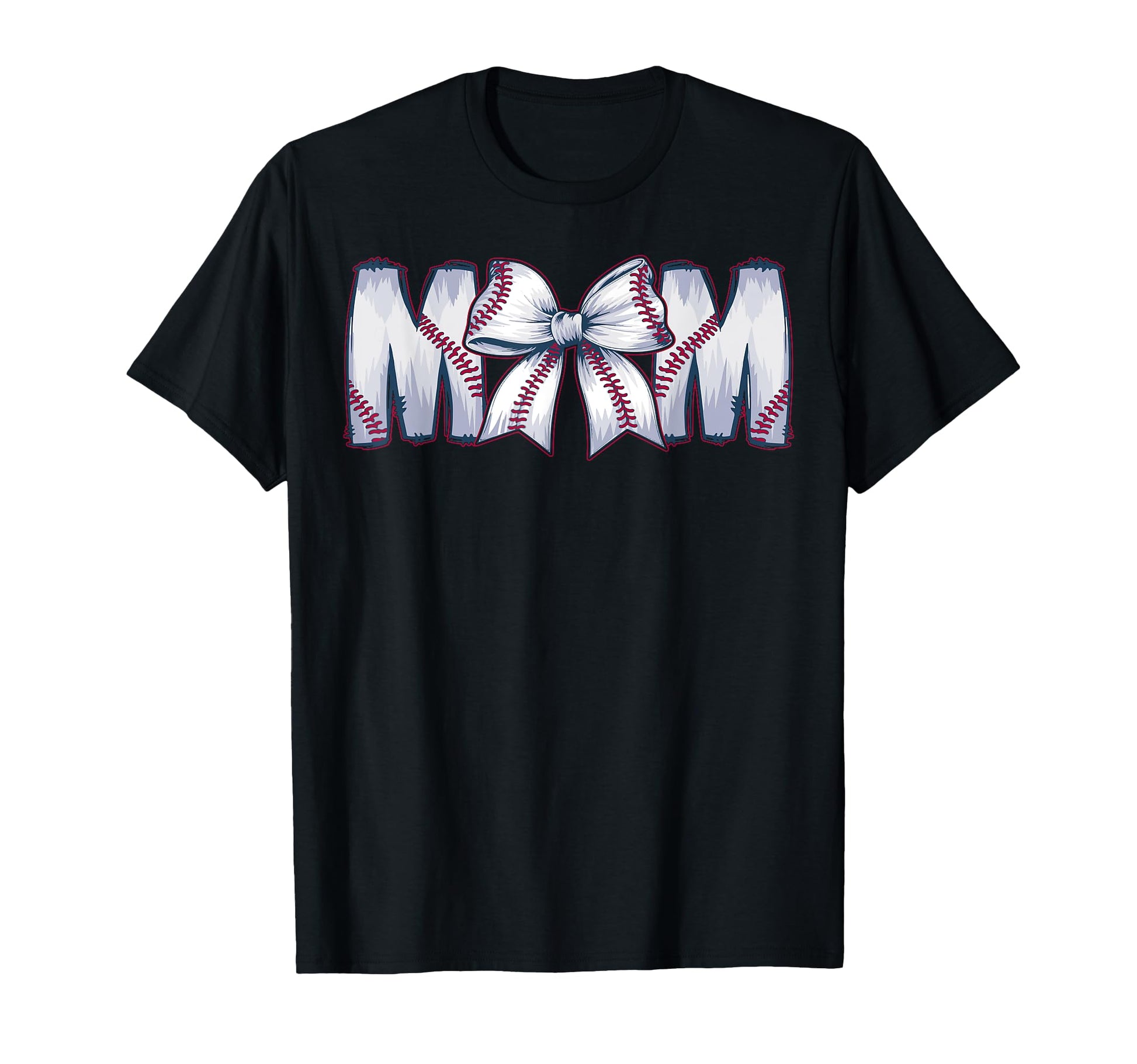 Mama Coquette Bow Game Day Baseball T-Shirt - Streetwear Style Men Women - T-Shirt, Sweatshirt, Hoodie