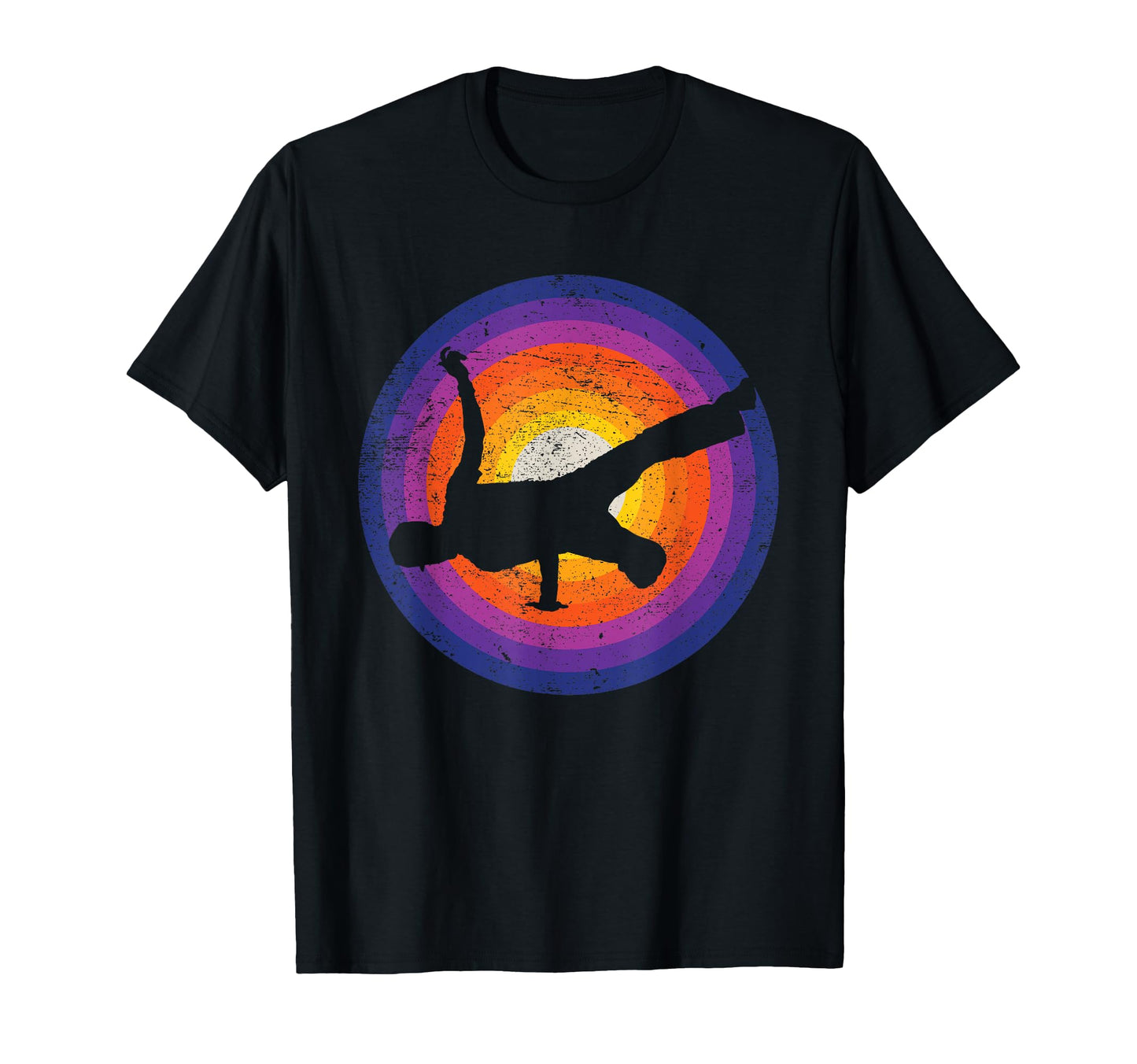 Break Dancing B Pose Hip Hop Old School T-Shirt - Trendy Graphic Men Women - T-Shirt, Sweatshirt, Hoodie