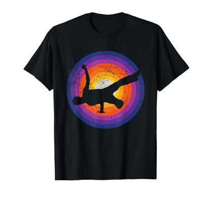 Break Dancing B Pose Hip Hop Old School T-Shirt - Trendy Graphic Men Women - T-Shirt, Sweatshirt, Hoodie