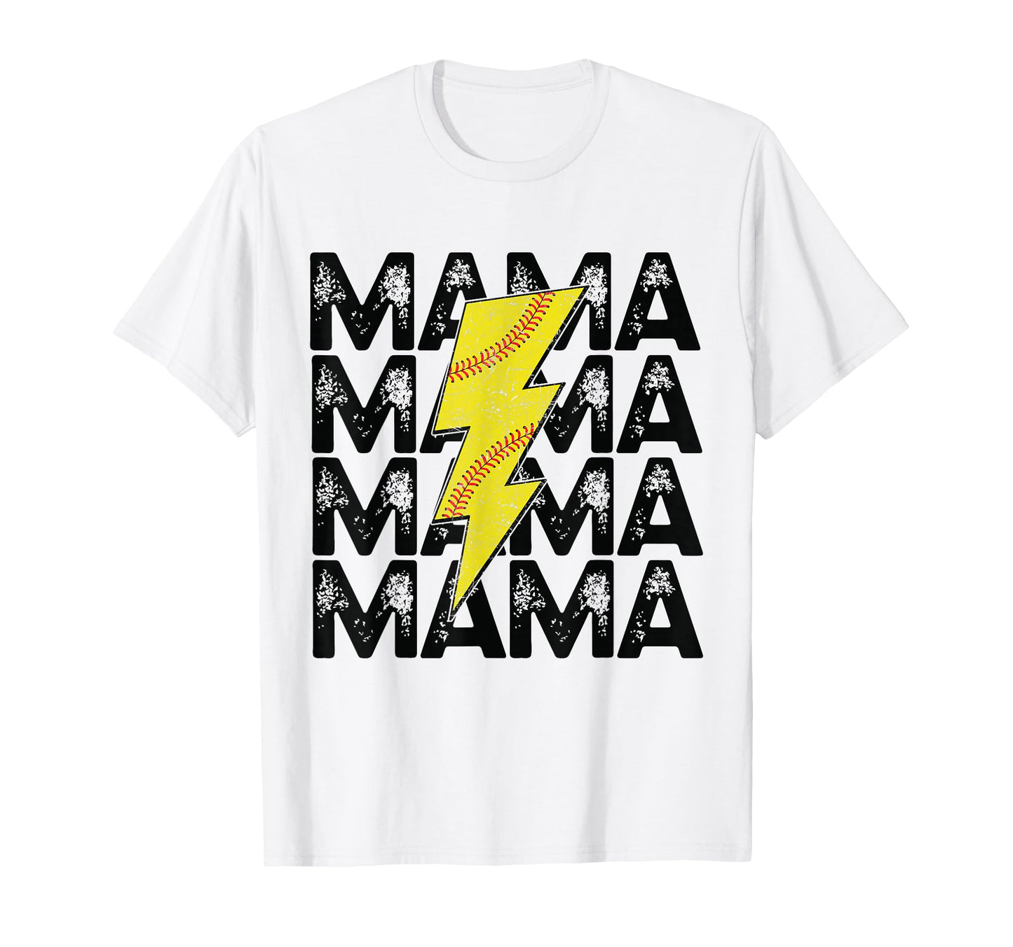 Softball Mom Player Team Mama Sports T-Shirt - Unique Graphic Men Women - T-Shirt, Sweatshirt, Hoodie