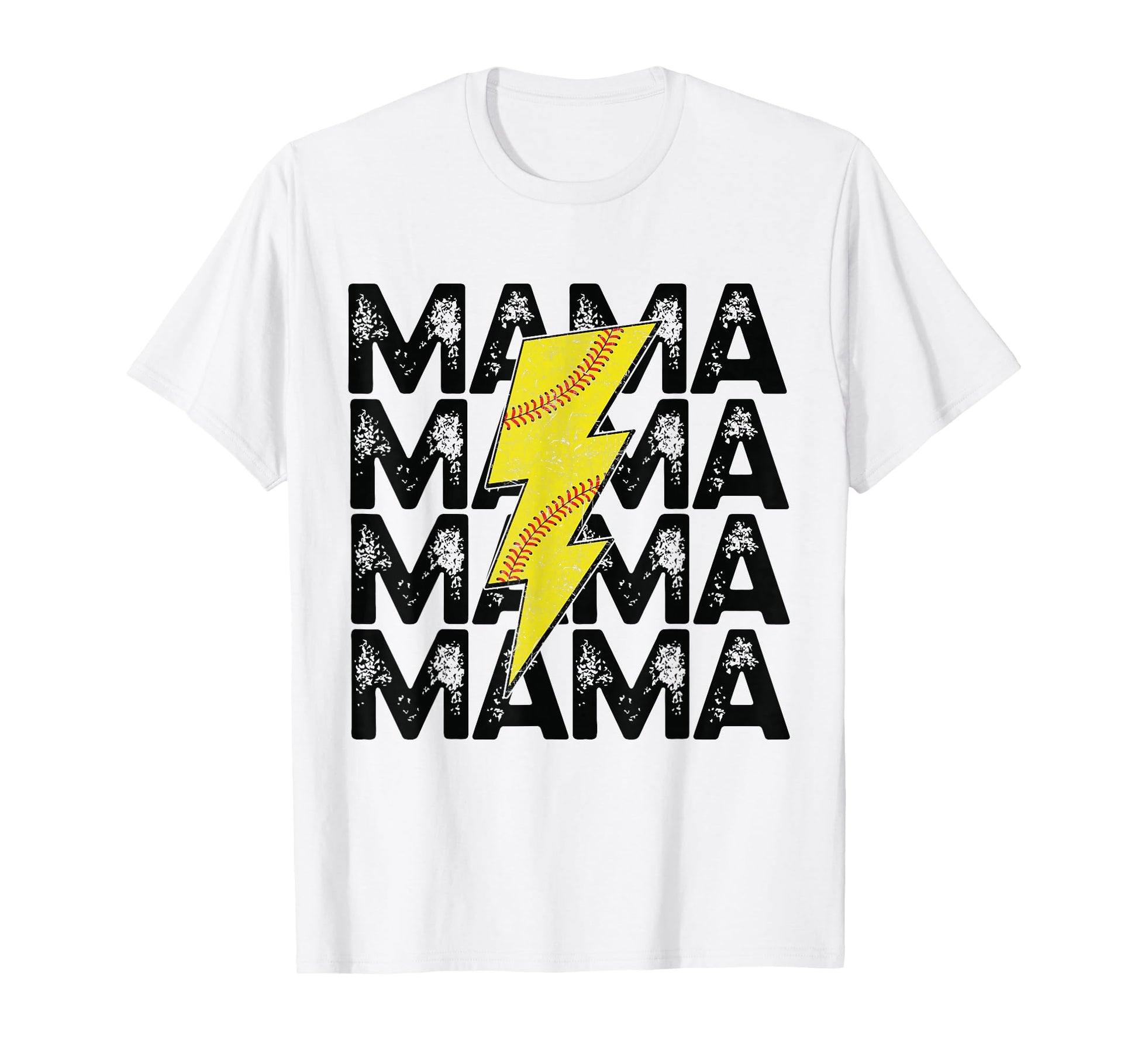 Softball Mom Player Team Mama Sports T-Shirt - Unique Graphic Men Women - T-Shirt, Sweatshirt, Hoodie