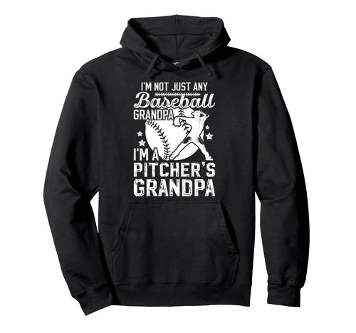 Im Baseball Pitcher Grandpa Baseball Hoodie - Aesthetic Graphic Men Women - T-Shirt, Sweatshirt, Hoodie