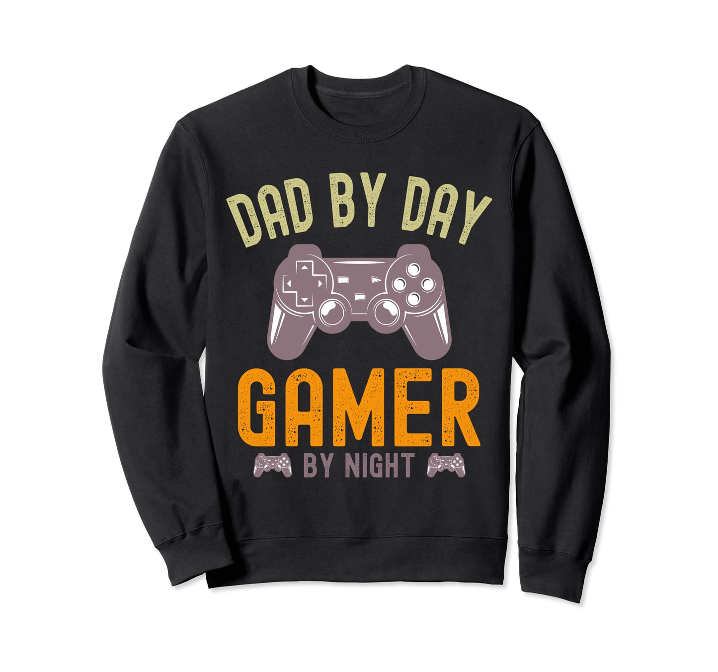 Mens Dad Day Gamer Night Funny Gamer Sweatshirt - Unique Graphic for Adults - T-Shirt, Sweatshirt, Hoodie