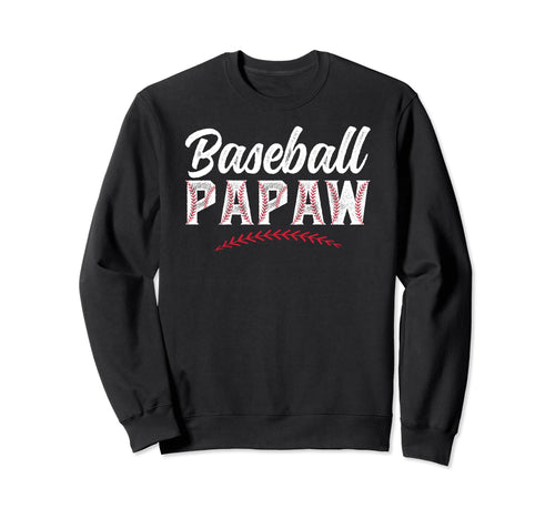 Baseball Papaw Grandpa Papaw Baseball Sweatshirt - Custom Art Print Unisex - T-Shirt, Sweatshirt, Hoodie