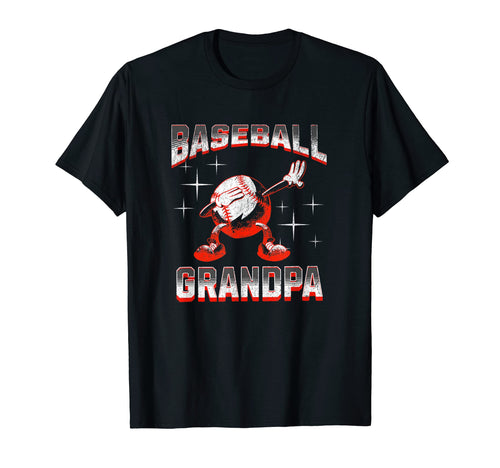 Baseball Grandpa Proud Grandparent T-Shirt - Fun Novelty Design Men Women - T-Shirt, Sweatshirt, Hoodie