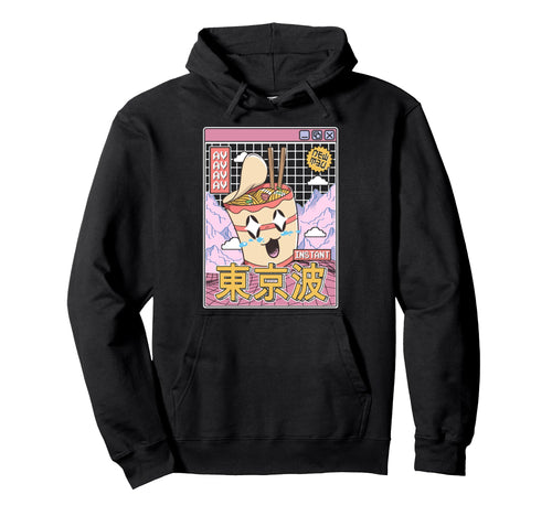 Instant Ramen Noodles Japanese Kawaii Hoodie - Minimalist Print for Adults - T-Shirt, Sweatshirt, Hoodie