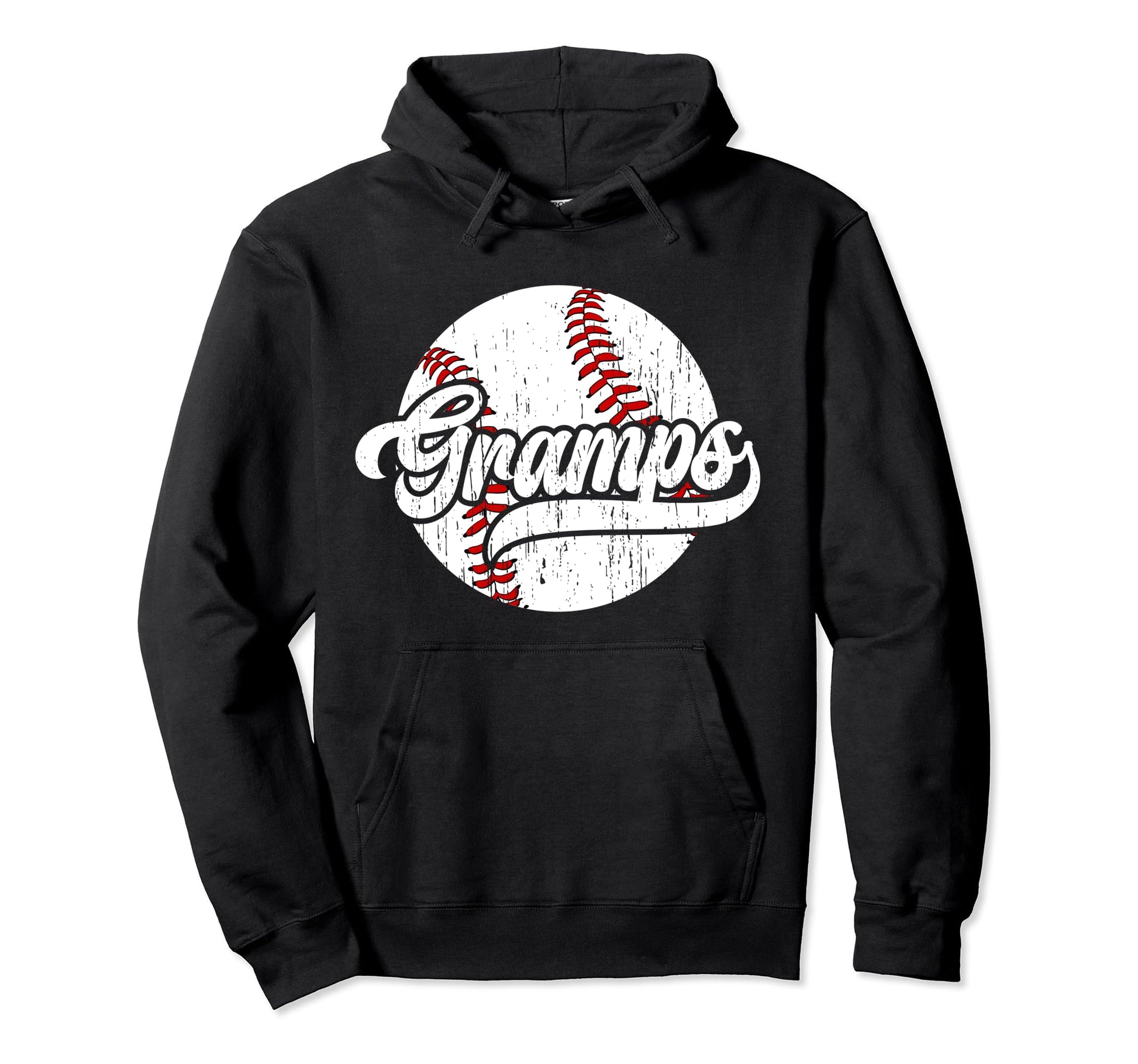 Gramps Proud Baseball Gramps Hoodie - Fun Novelty Design for Adults - T-Shirt, Sweatshirt, Hoodie