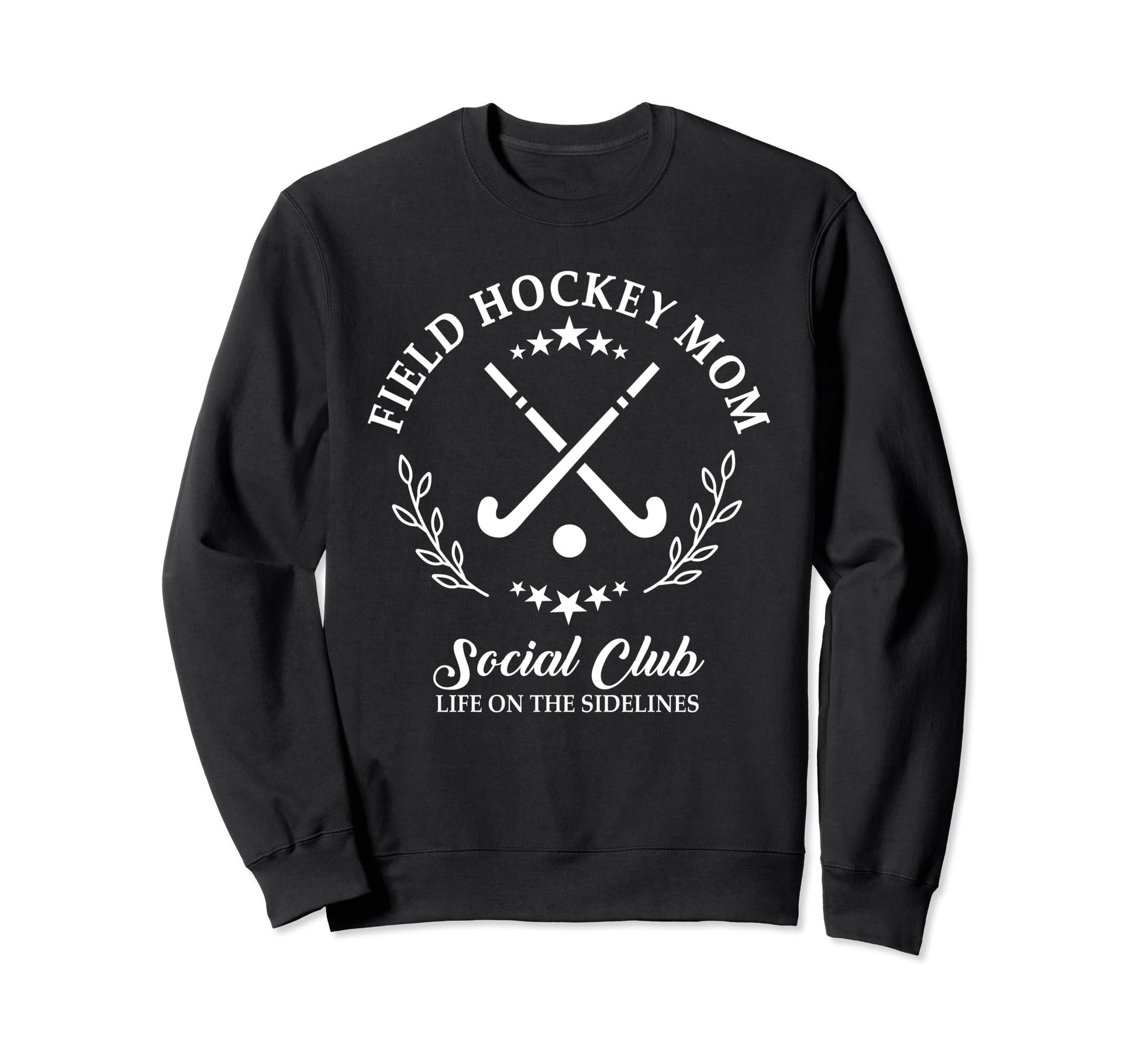 Sideline Social Club Field Hockey Sweatshirt - Trendy Graphic for Adults - T-Shirt, Sweatshirt, Hoodie