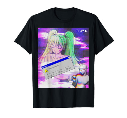 Vaporwave Aesthetic Japanese T-Shirt - Casual Everyday Wear for Adults - T-Shirt, Sweatshirt, Hoodie