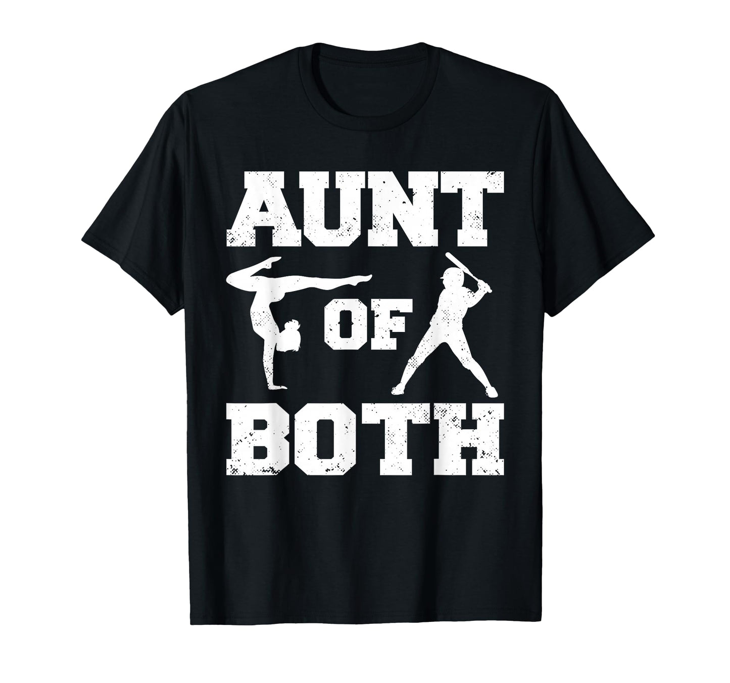 Aunt Both Gymnastics And Baseball T-Shirt - Casual Everyday Wear Men Women - T-Shirt, Sweatshirt, Hoodie