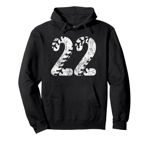 Baseball Softball Mom 22 Number Hoodie - Casual Everyday Wear for Adults - T-Shirt, Sweatshirt, Hoodie