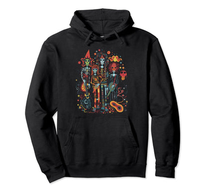 Hippie Boho Art 22 Hoodie - Novelty Apparel Men Women - T-Shirt, Sweatshirt, Hoodie