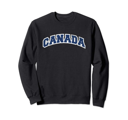Canada Varsity Sweatshirt - Novelty Apparel Unisex - T-Shirt, Sweatshirt, Hoodie
