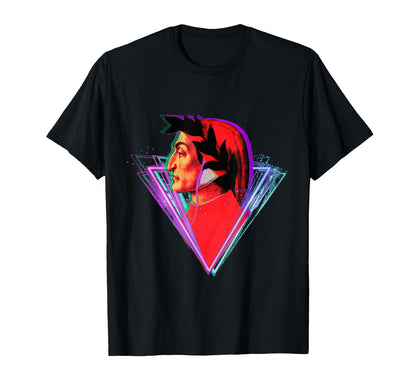 Dante Alighieri Vaporwave Aesthetic T-Shirt - Trendy Graphic Men Women - T-Shirt, Sweatshirt, Hoodie