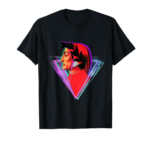 Dante Alighieri Vaporwave Aesthetic T-Shirt - Trendy Graphic Men Women - T-Shirt, Sweatshirt, Hoodie