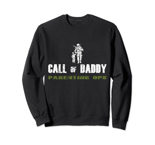 Gamer Dad Call Daddy Parenting Sweatshirt - Minimalist Print for Adults - T-Shirt, Sweatshirt, Hoodie