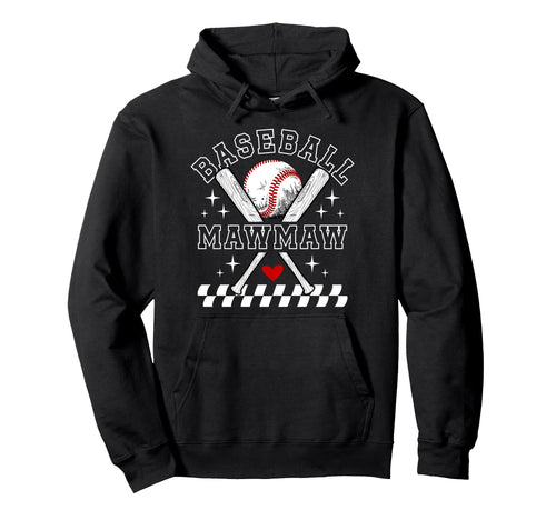 Baseball Mawmaw Baseball Player Mawmaw Hoodie - Custom Art Print for Adults - T-Shirt, Sweatshirt, Hoodie