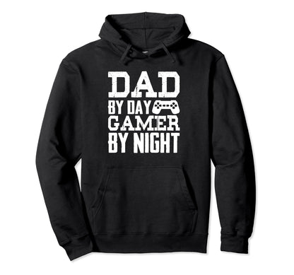 Dad Day Gamer Night Gaming Teens Hoodie - Aesthetic Graphic for Adults - T-Shirt, Sweatshirt, Hoodie