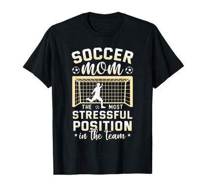 Soccer Mother Gameday Soccer Mom T-Shirt - Custom Art Print Unisex - T-Shirt, Sweatshirt, Hoodie