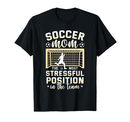 Soccer Mother Gameday Soccer Mom T-Shirt - Custom Art Print Unisex - T-Shirt, Sweatshirt, Hoodie