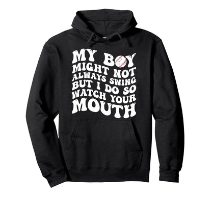 My May Not Always Swing But I Do Proud Hoodie - Graphic Print Unisex - T-Shirt, Sweatshirt, Hoodie