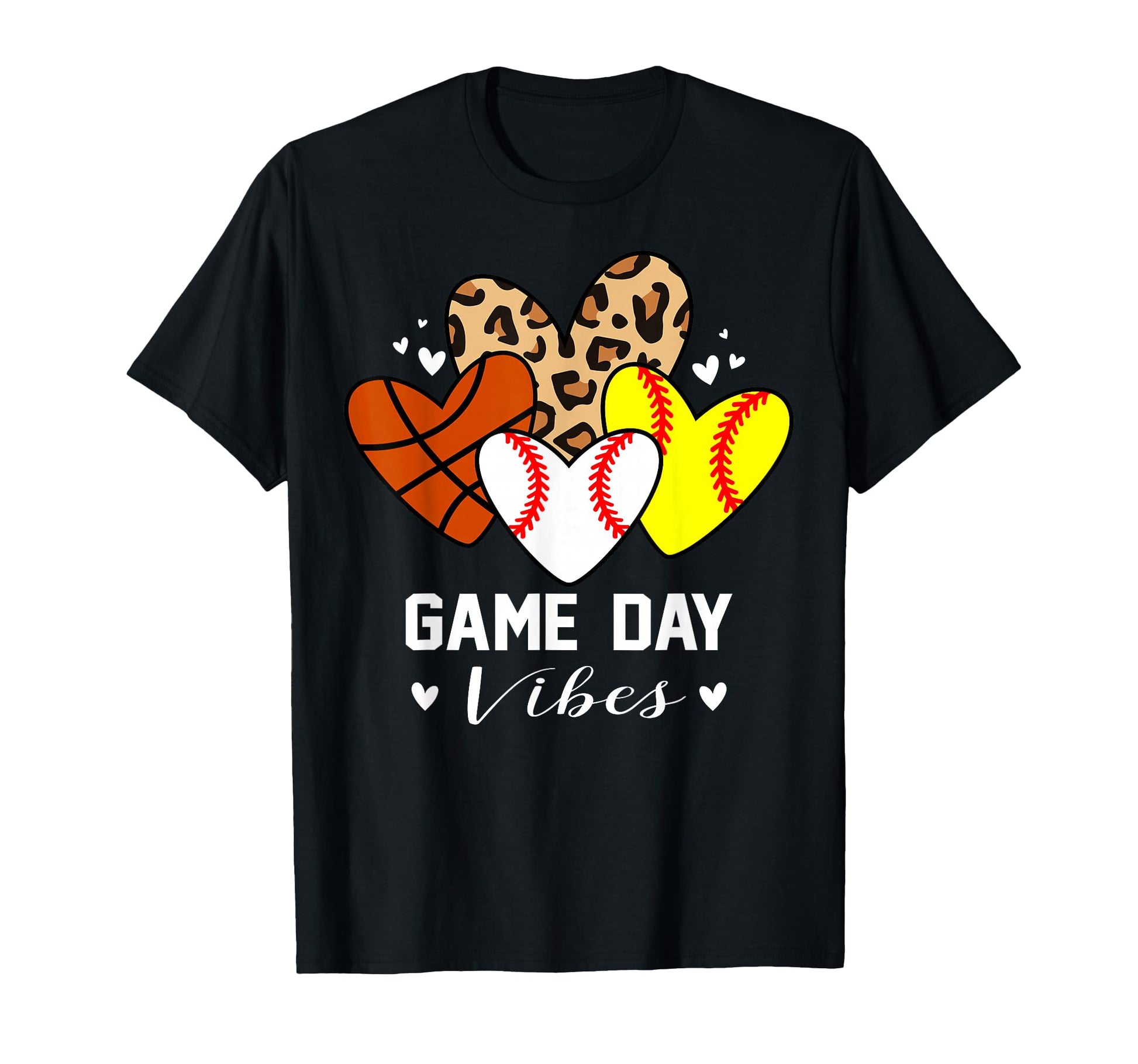Game Day Vibes Funny Baseball T-Shirt - Fun Novelty Design Men Women - T-Shirt, Sweatshirt, Hoodie