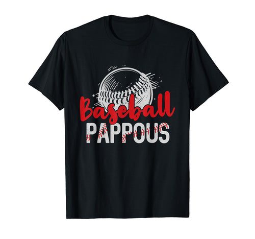 Baseball Pappous Fathers Day Dad T-Shirt - Trendy Graphic Men Women - T-Shirt, Sweatshirt, Hoodie