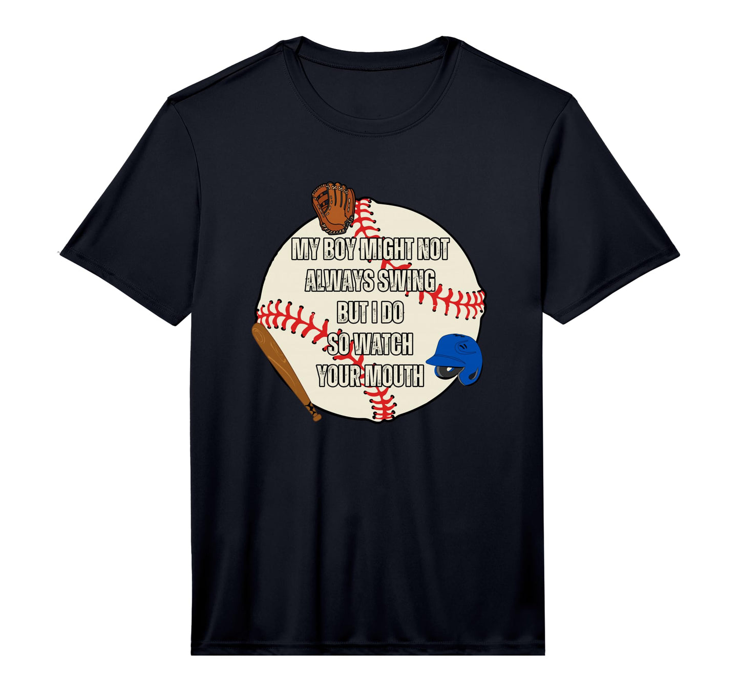 My Might Not Always Swing But I Do So T-Shirt - Graphic Print for Adults - T-Shirt, Sweatshirt, Hoodie
