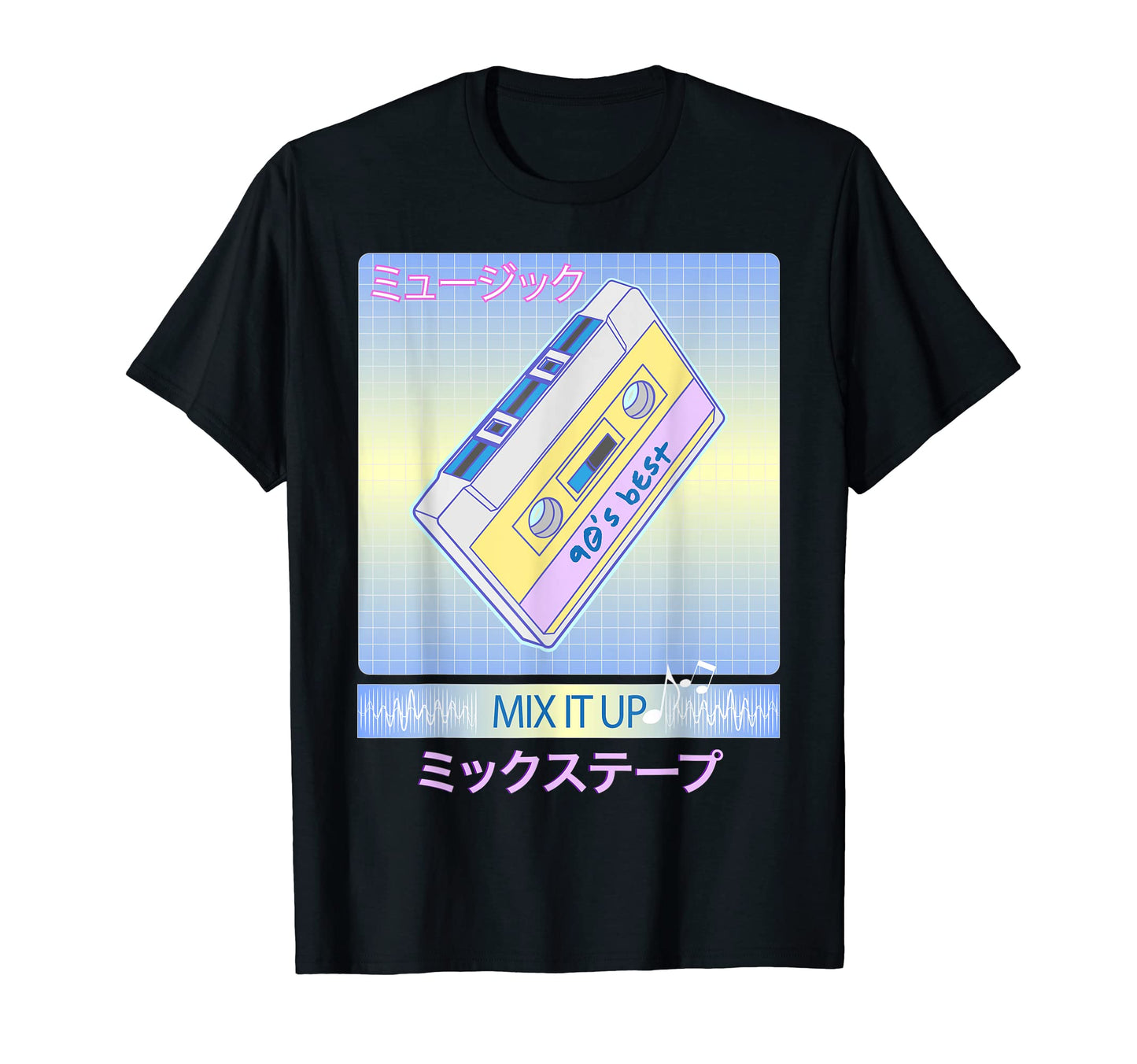 Japanese Aesthetic Vaporwave Art 1990S T-Shirt - Graphic Print Men Women - T-Shirt, Sweatshirt, Hoodie