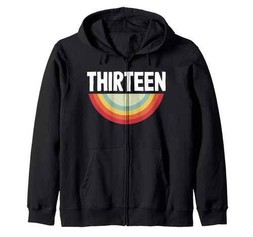Celebrating 13 Years Teen Life T-Shirt - Minimalist Print Unisex - T-Shirt, Sweatshirt, Hoodie