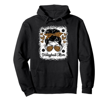 Volleyball Mom Volleyball Player Stylish Hoodie - Graphic Print Men Women - T-Shirt, Sweatshirt, Hoodie