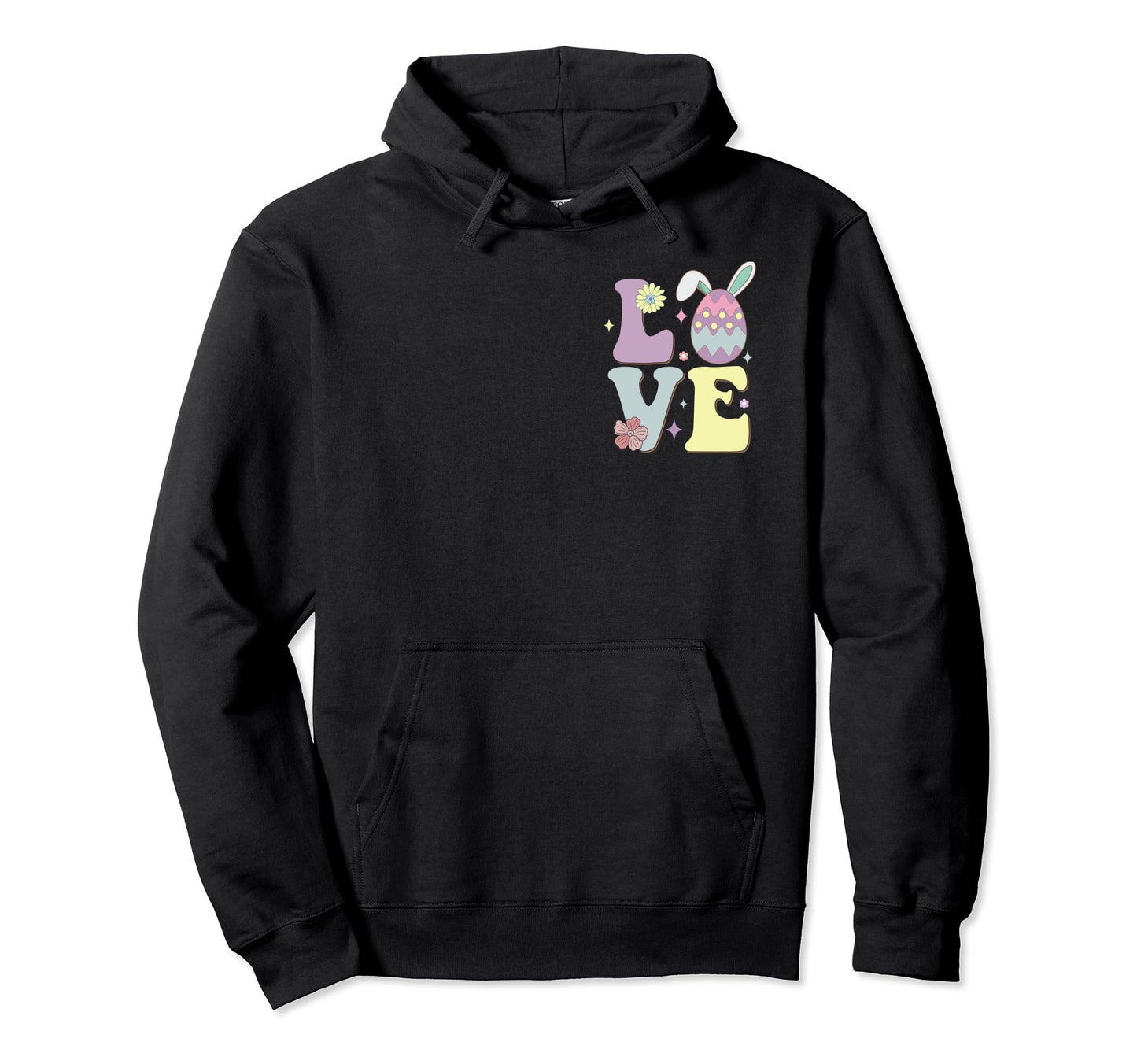 Easter Love Easter Egg Easter Hoodie - Casual Everyday Wear Men Women - T-Shirt, Sweatshirt, Hoodie