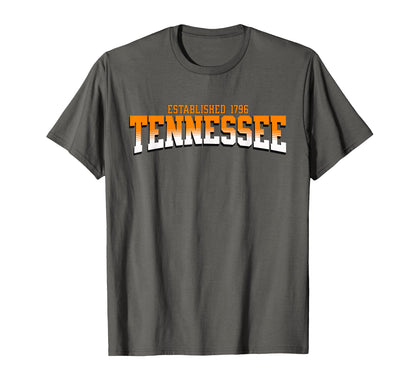 Tn Orange Varsity Tennessee T-Shirt - Casual Everyday Wear Men Women - T-Shirt, Sweatshirt, Hoodie