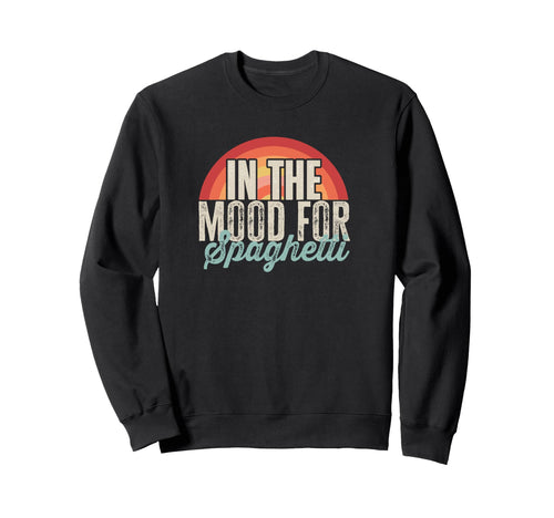 Funny Rainbow Mood Spaghetti Sweatshirt - Minimalist Print for Adults - T-Shirt, Sweatshirt, Hoodie