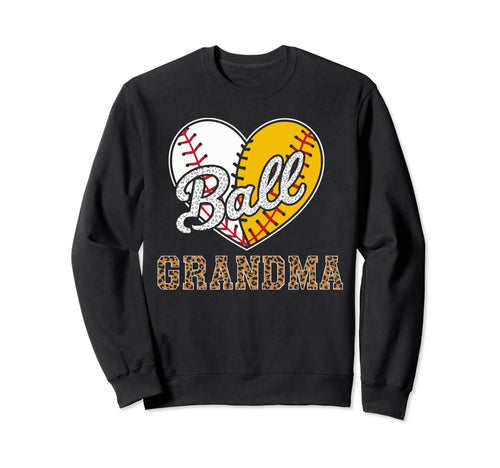 Baseball Grandma Grandmother Granny Sweatshirt - Trendy Graphic for Adults - T-Shirt, Sweatshirt, Hoodie