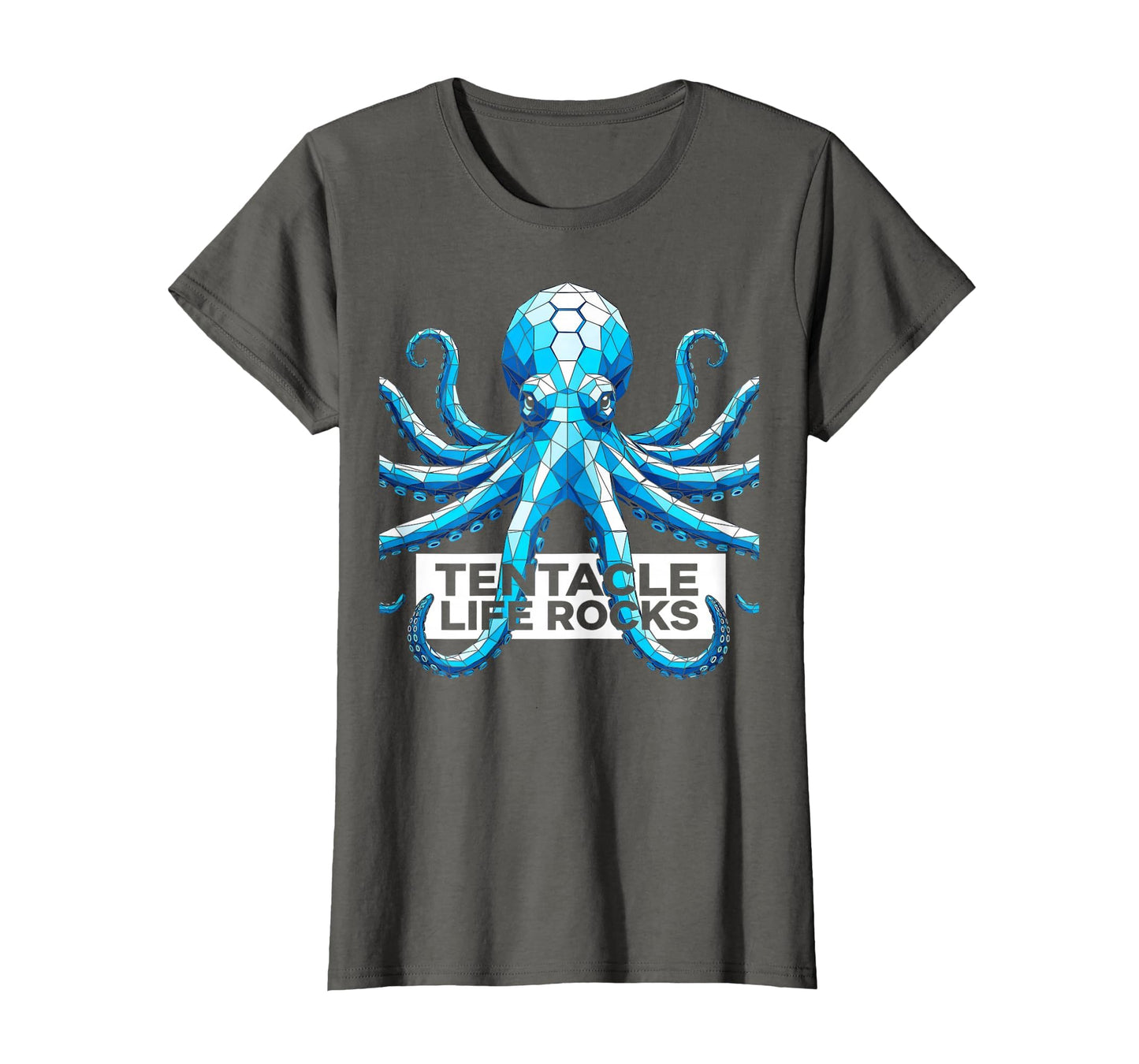 Tentacle Life Rocks Funny Octopus T-Shirt - Graphic Print Unisex - T-Shirt, Sweatshirt, Hoodie