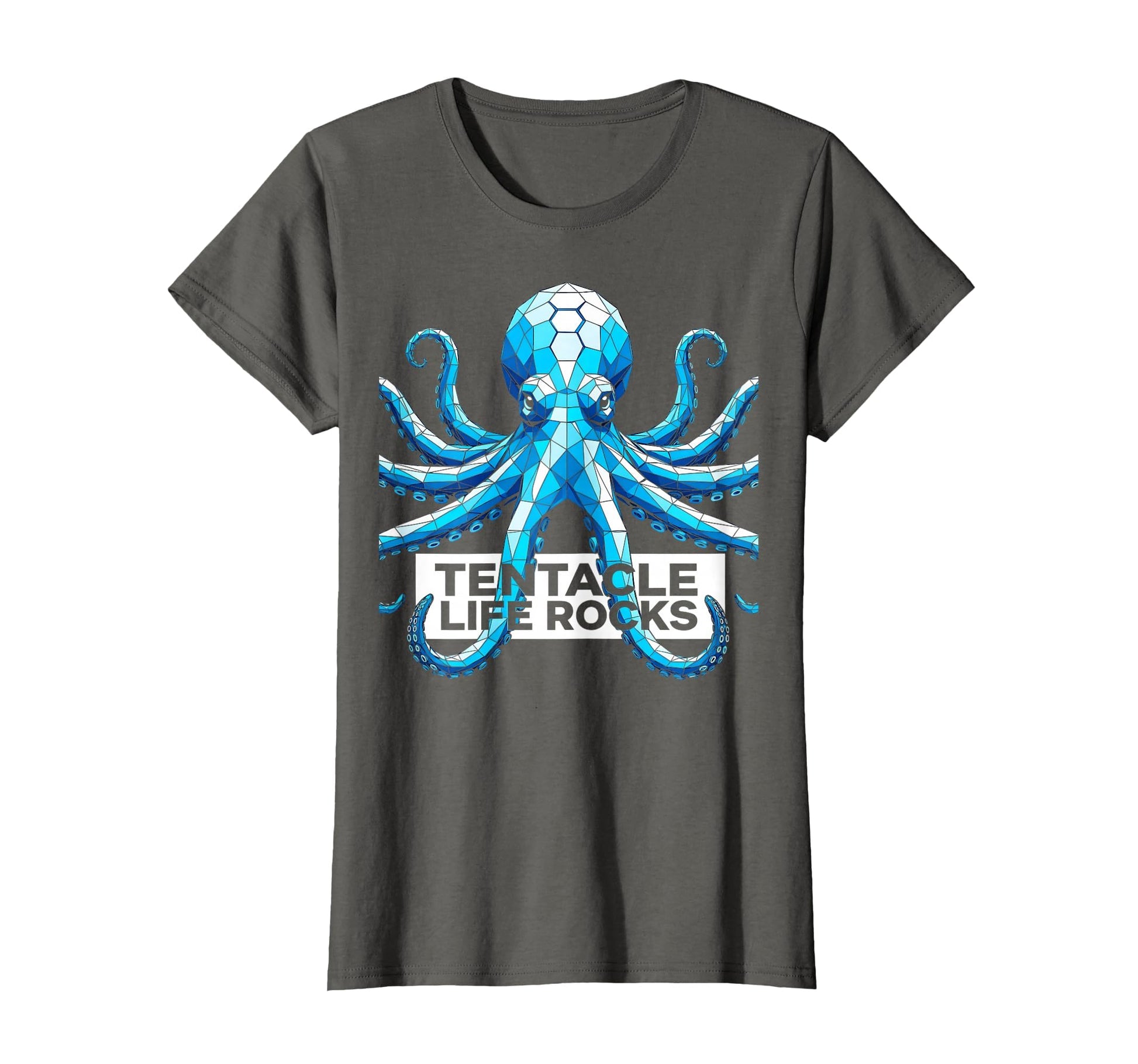 Tentacle Life Rocks Funny Octopus T-Shirt - Graphic Print Unisex - T-Shirt, Sweatshirt, Hoodie